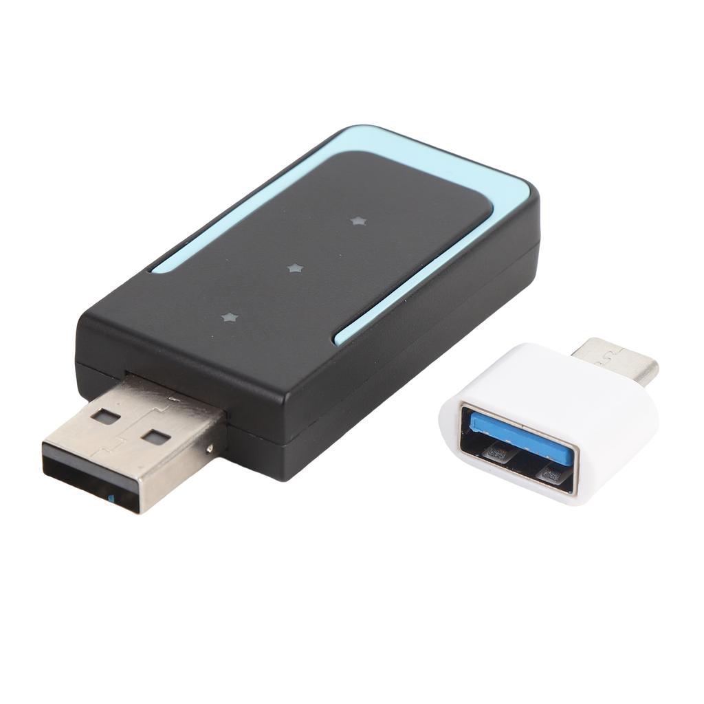 2 In 1 Support for CarPlay Wired To Wireless Adapter Support for Android Auto Bluetooth 5.0 WiFi Plug and Play Car