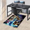 1pc Mega Man Anime Cartoon Design Office Chair Mat, Non-Slip Carpet for Home Decor, Suitable for All Seasons.U100