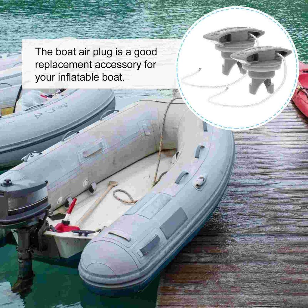 4pcs Kayak Caps Air Covers Inflatable Boat Air Plugs Kayak Parts