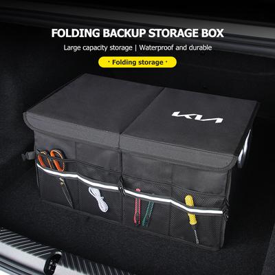 XIOU7 Car Trunk Storage Box Large Capacity Organizer Foldable Tool Bag For Stinger Optima Cerato Soul Venga Forte Spectra Sedona