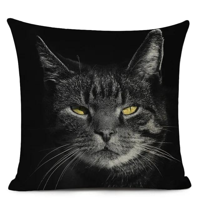 Haustier Katze Print Wurf Kissenbezug Niedliche Kurzhaar Dekorative Kissenbezug für Wohnkultur