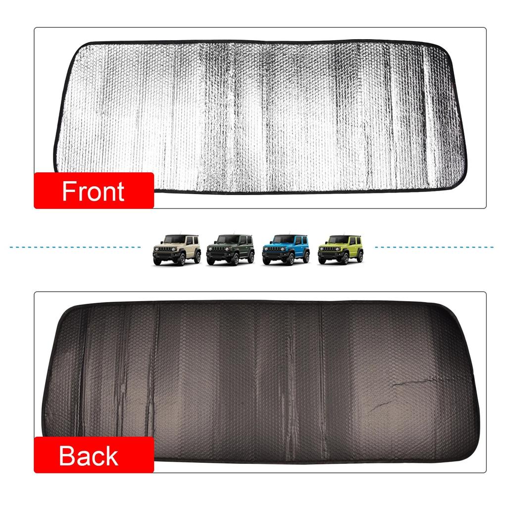 Auto Frontscheibe Sonnenschutz UV Schutz Schatten Sonne Schutz Windschutzscheibe Visier Abdeckung Für Suzuki Jimny JB64 JB74 JB64W JB74W +