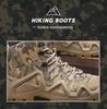 2024 Autumn/Winter Men's Camouflage Non-Slip Hiking Shoes - Thick-Soled, Mid-Cut Martin Outdoor Workwear