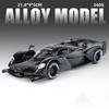 1/24 Aston Martin Valkyrie Alloy Sports Car Model Diecast Metal Track Racing Vehicles Car Model High Simulation Sound and Light Kids Toy Gift
