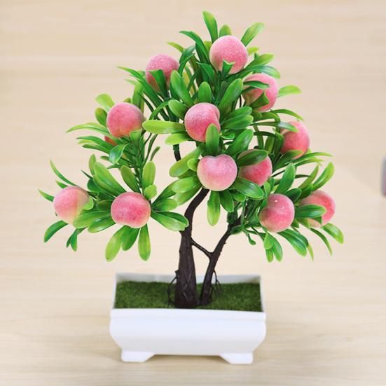Soft Artificial Potted Plant Ornamental DIY Charming