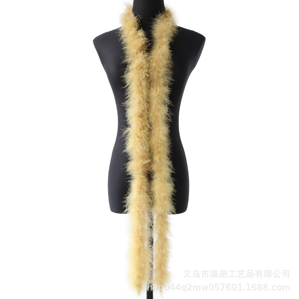 Feather 13G Full Fluff Strips Macaron Colored Turkey Fur Clothing Accessories Diy Fluff Strips