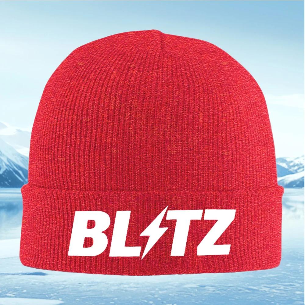 

BLITZ lightning bold design Knitted Hat Unisex Women Unisex Beanie Pullover Cap Winter Thermal Warm Christmas Outdoor Cycling Hikin