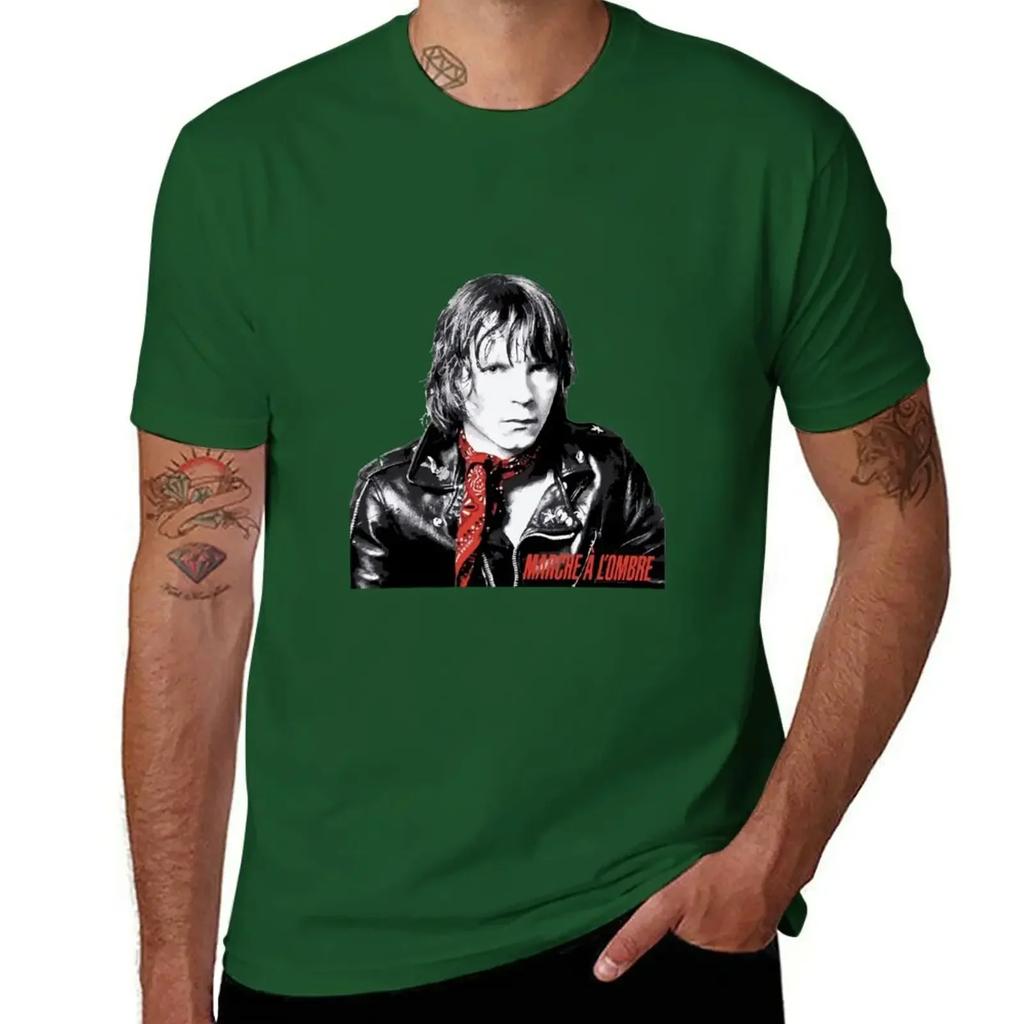 Renaud T-Shirt Blanks Tops Black T Shirts for Men