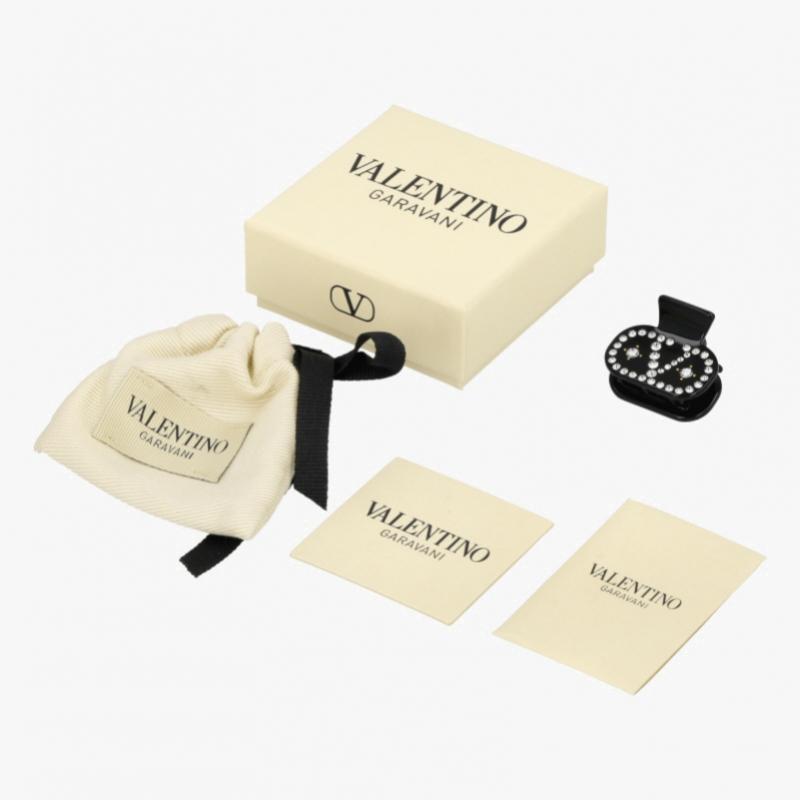 Valentino GaraVani V Logo Hair Clip J0x64 Lgu Rfy