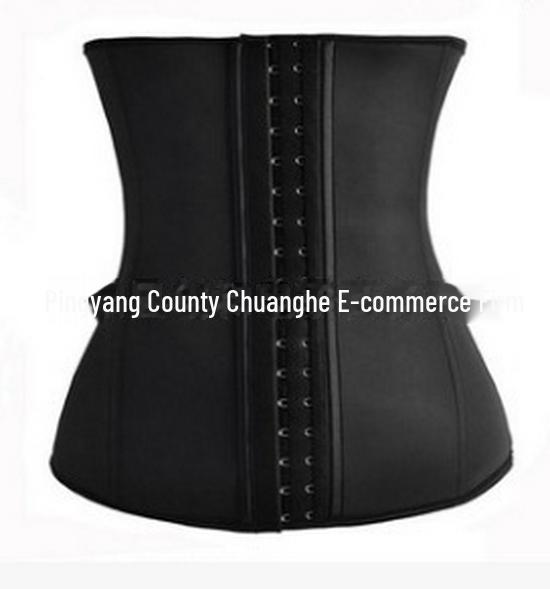 

Европейский и американский трехрядный регулируемый послеродовой корректирующий пояс S чёрный