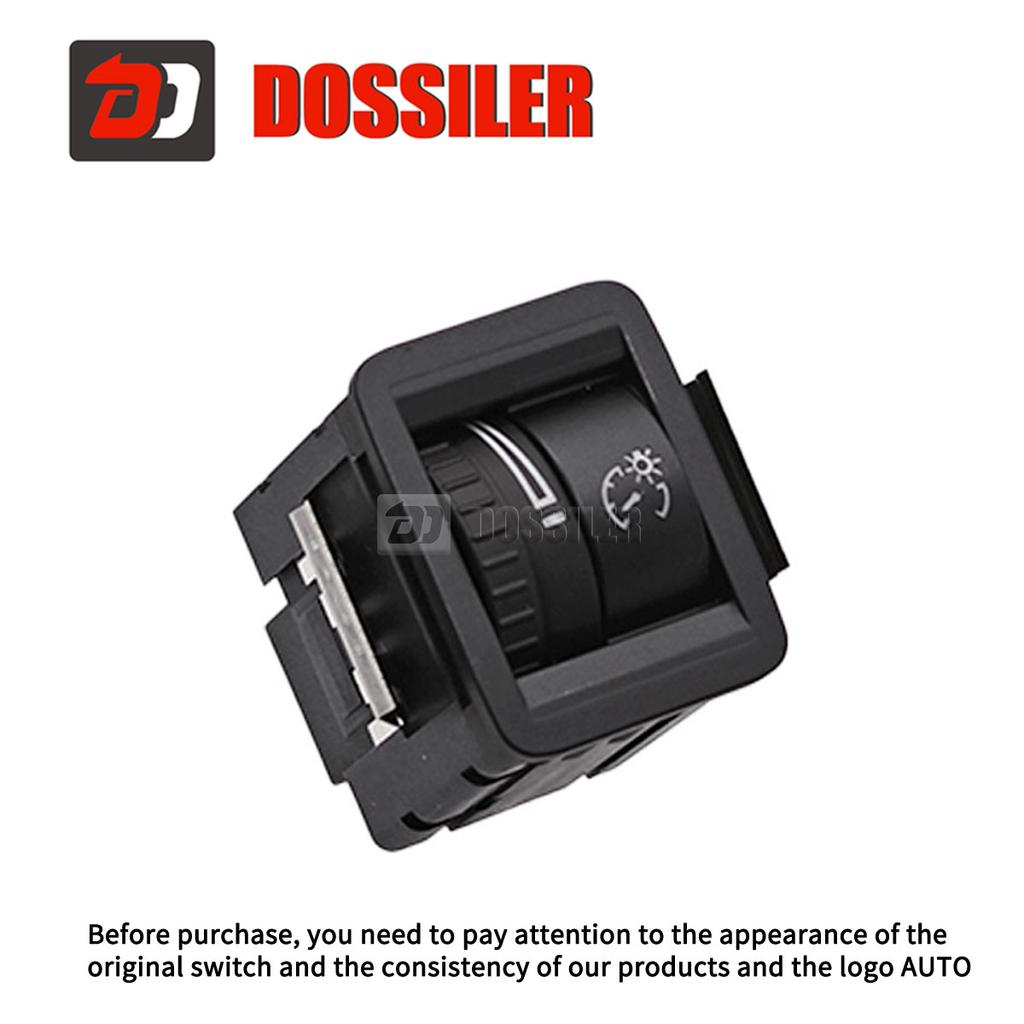 3C0941334A Dossiler Headlight Control Switch Car Lighting Control Switch for Volkswagen CC 2009-2017 PASSAT B7Sharan Alhambra