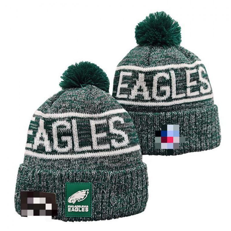 NFL Team Style Knit Beanie Winter Warm Embroidered Fleece Lined Hat Men Women