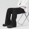 Women Men Spring Summer Casual Black Suits Straight Trousers Korea Work Formal Baggy Wide Leg Pants Streetwear Korean Clothes