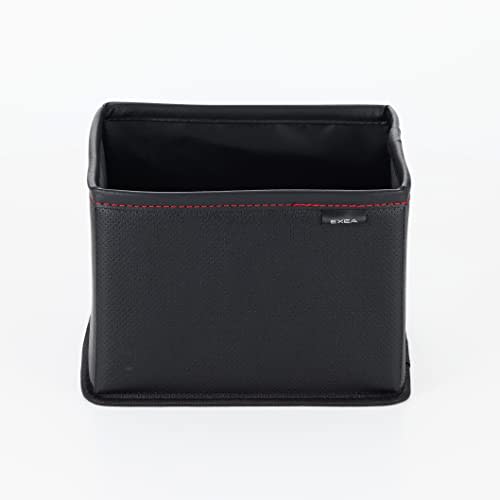 Seiko Sangyo Car Supplies Trash Can EXEA Dimple Dust Box EH-192 Black