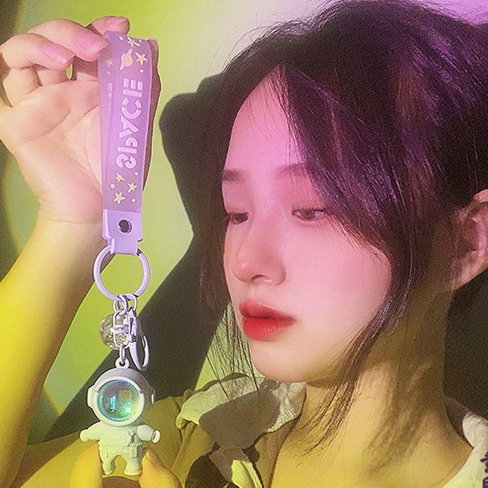 Couple Key Chain Keychain Pendant Key Chain Luminous Keychain Sunset Light Light Glowing Keychain