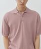 MUSINSA STANDARD Washable Supima Cotton Knitted Polo Shirt [Desert Pink]
