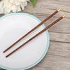 Household Handcraft Reusable Chopsticks Set Top Grade Gift Chopsticks Kitchen Tools(5 Pair Wenge