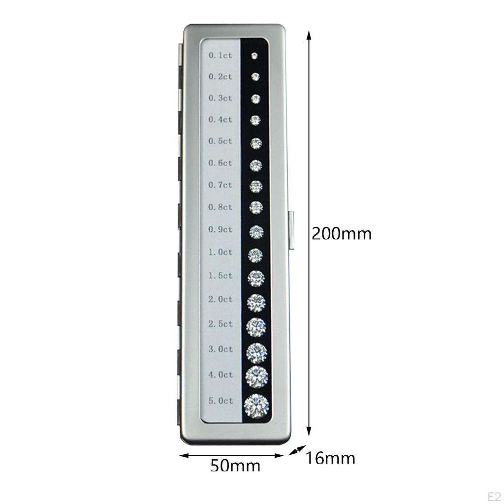 Diamond Weight Tester Tools Color Portable