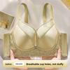 Ladies Summer Light Luxury Sexy Satin Small Chest Gathered Comfortable To Receive A Pair of Milk Underwear