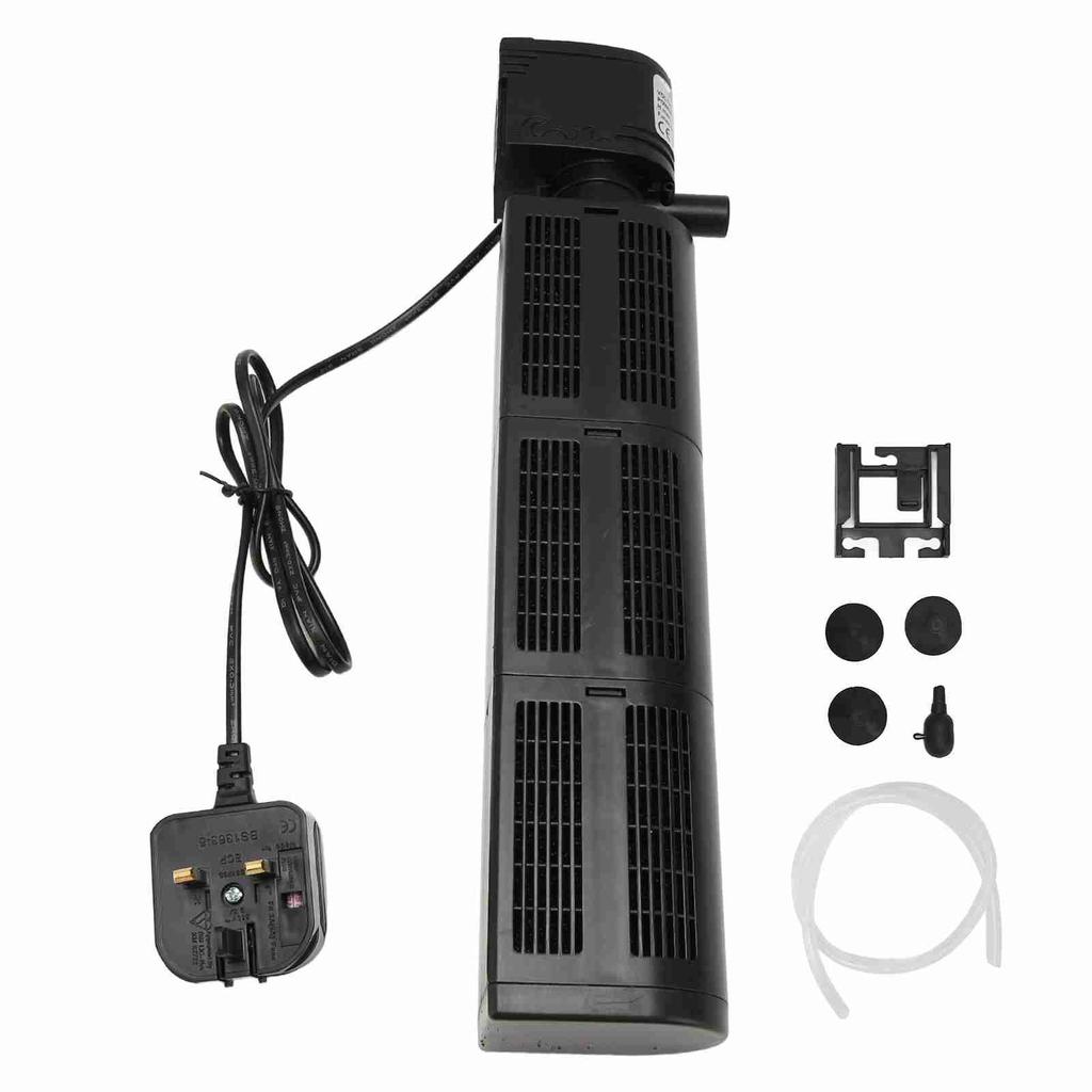 Aquarium Filter 3 in 1 Filtration Circulation Oxygenation Internal Fish Filter Pump 220 V