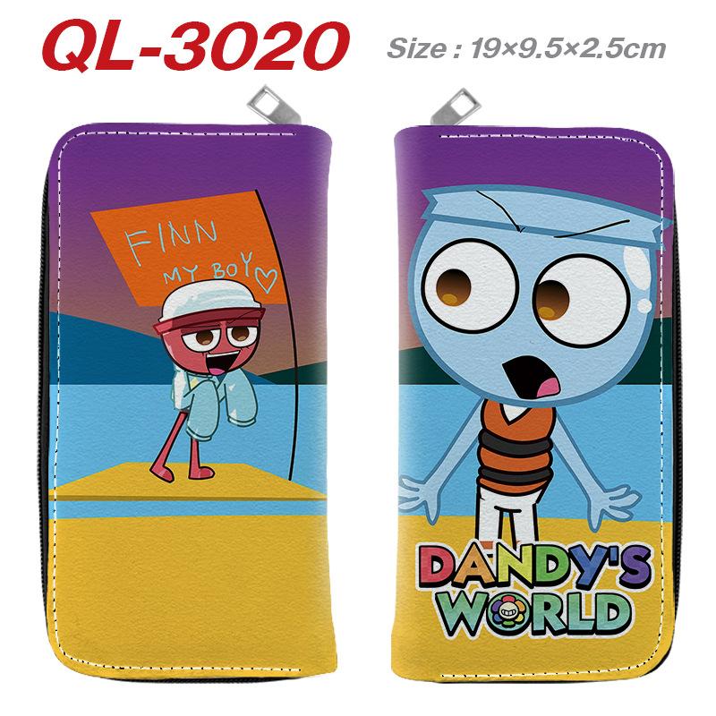 Space Dandy Anime Wallet PU Leather Long Zip Purse Full Color Waterproof Card Holder