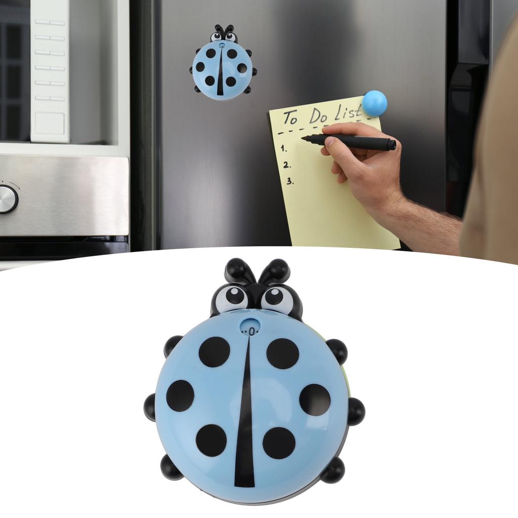 Minuteur Magnétique Mignon Animal Dessin Animé Minuteur de Cuisine Compact Mécanique à Ressort Compte à Rebours pour le Travail Examen Cuisine