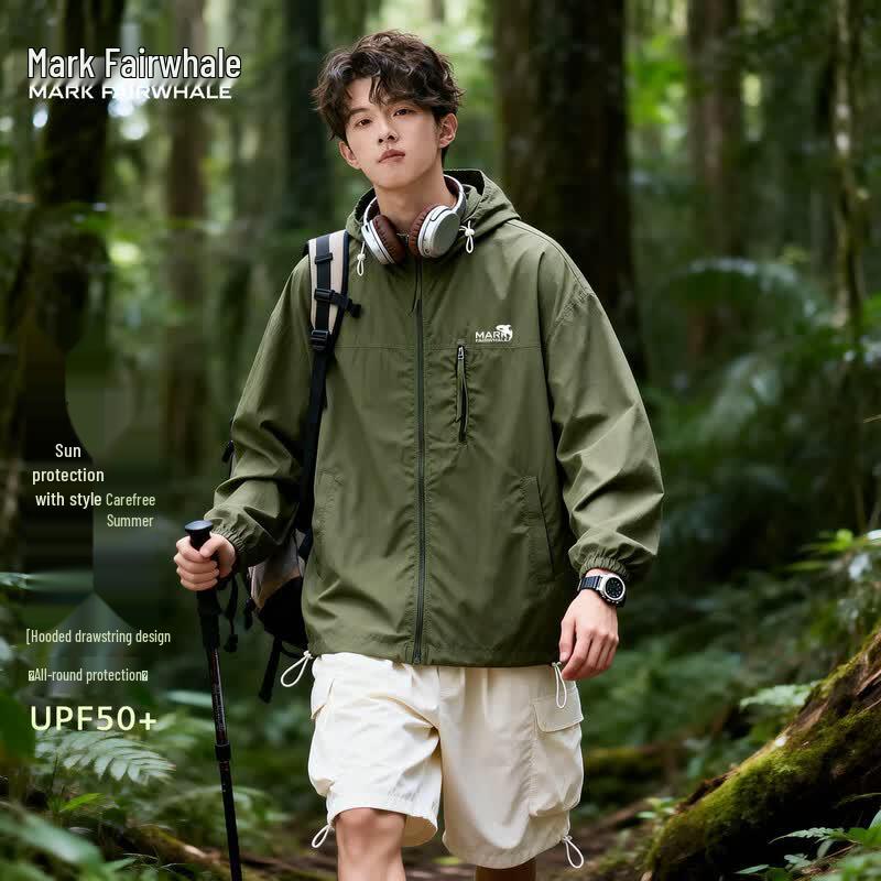 Mark Fairwhale Men s Ice Silk Hooded Sun Protection Jacket S