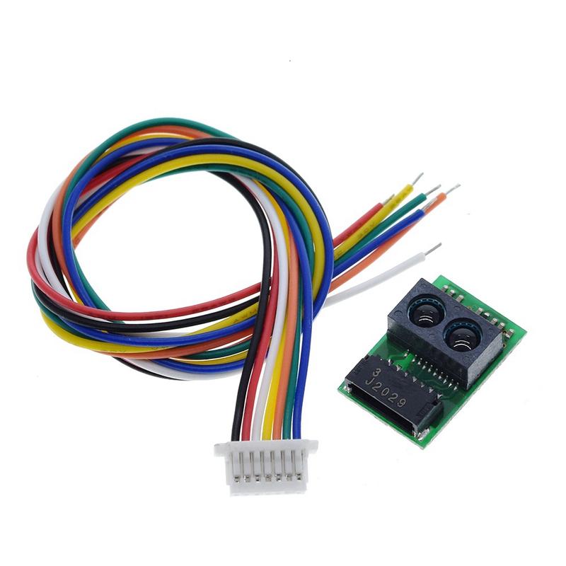 

TZT NEW GP2Y0E03 4-50CM Distance Sensor Module Infrared Ranging Sensor Module High Precision I2C Output for arduino 1pcs