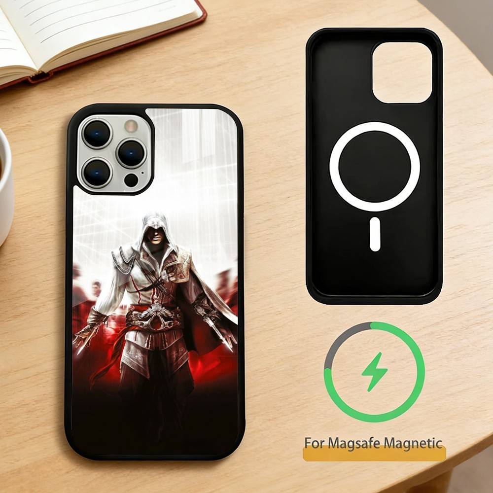 

A-Assassins C-Creed Phone Case For iPhone 17,16,15,14,13,Pro,Max,Plus,Magnetic For Magsafe Wireless Charging iPhone15PRO