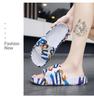 Summer Men's Camouflage Thick-Soled Casual Slippers with Step-On Comfort