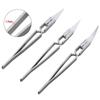 1Pcs Acid Resistant Electronic Soldering Tweezers Reverse Insulation Tweezer Ceramic Tweezer