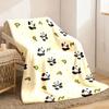 2026 New Arrivals Soft Flannel Blanket Lightweight All-Season Cozy Throw with for Panda Pattern Hypoallergenic for Couch Office Ma