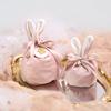 Aufbewahrungshalter Hasenohren Design Dekorative Samttasche Ostergeschenktasche Für Ostern