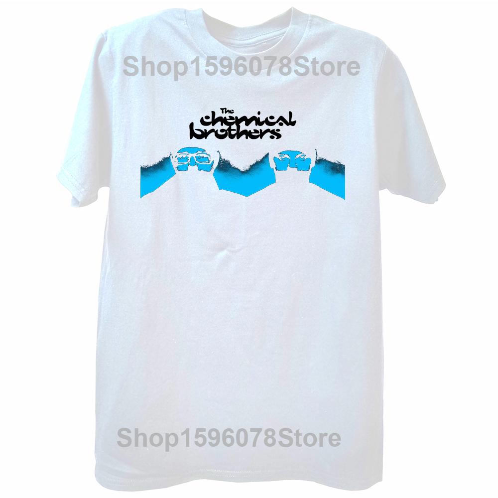 Funny The Chemical Brothers T Shirts Summer Music Hip Hop Graphic Streetwear Short Sleeve Birthday Gifts T-shirt Mens Clothing