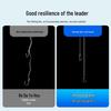 High-End German Fishing Line: Super Soft, No Kink, Strong Tensile Nylon, Excellent Water Cutting & Float