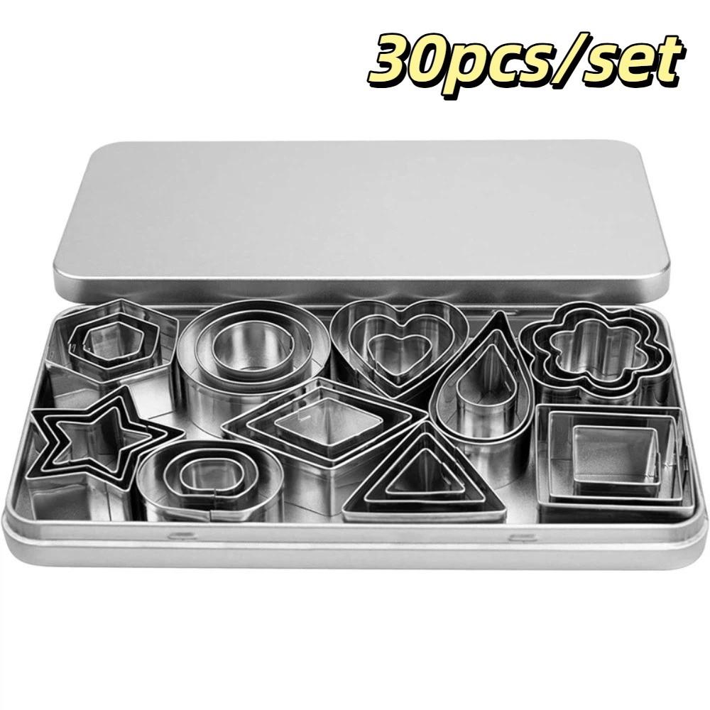 DIY Cookie Mould Mini Biscuit Slicer New Stainless Steel Cookie Cutter Baking Accessories