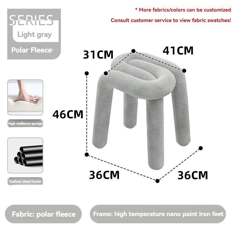 

Креативный дизайн табурет для переодевания обуви мягкий и уютный бархатный высокоэластичный губчатый наполнитель подставки для ног во французской гостиной