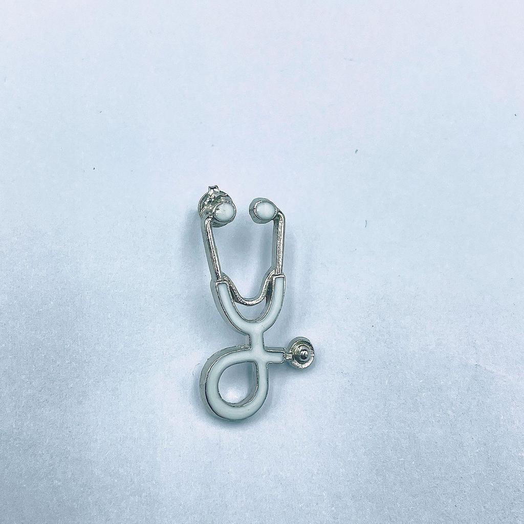 Broche de Estetoscopio de Doctor de Dibujos Animados - Joyería Creativa Europea y Americana