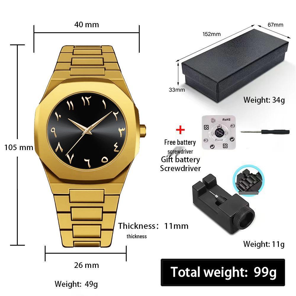 2024 Špičkové vodotěsné pánské a dámské quartzové hodinky pro jihovýchodní Asii a Blízký východ