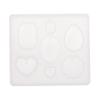 2 Piece Gem Diamond Silicone Pendant Mold DIY Jewelry Resin Craft Mould Tool