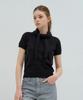 Kamino Summer Scarf Wrap Knit Black