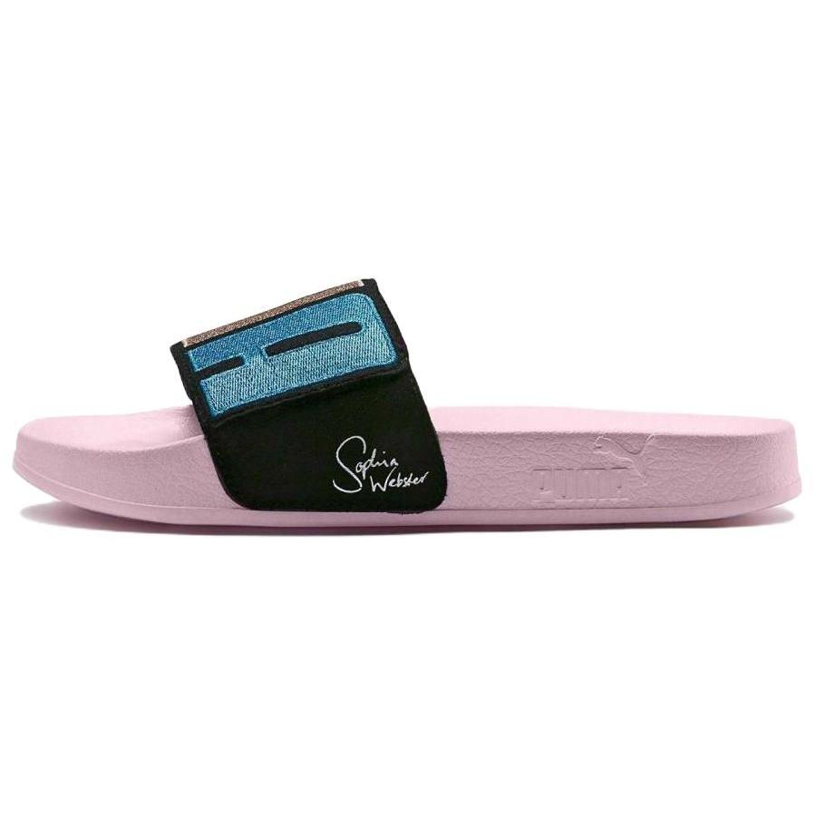 (WMNS) PUMA Sophia Webster x Leadcat Slide Parfait Pink Black Women s 363837-01 EU 37