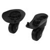 1 Pair Luggage Suitcase Wheels Replacement for 47R Universal Silent Trunk Luggage Wheels Spare Part Black