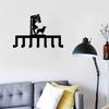 Pet Dog Cat Key Holder Wall Decor 7 Hooks Animal Lover Christmas Gift