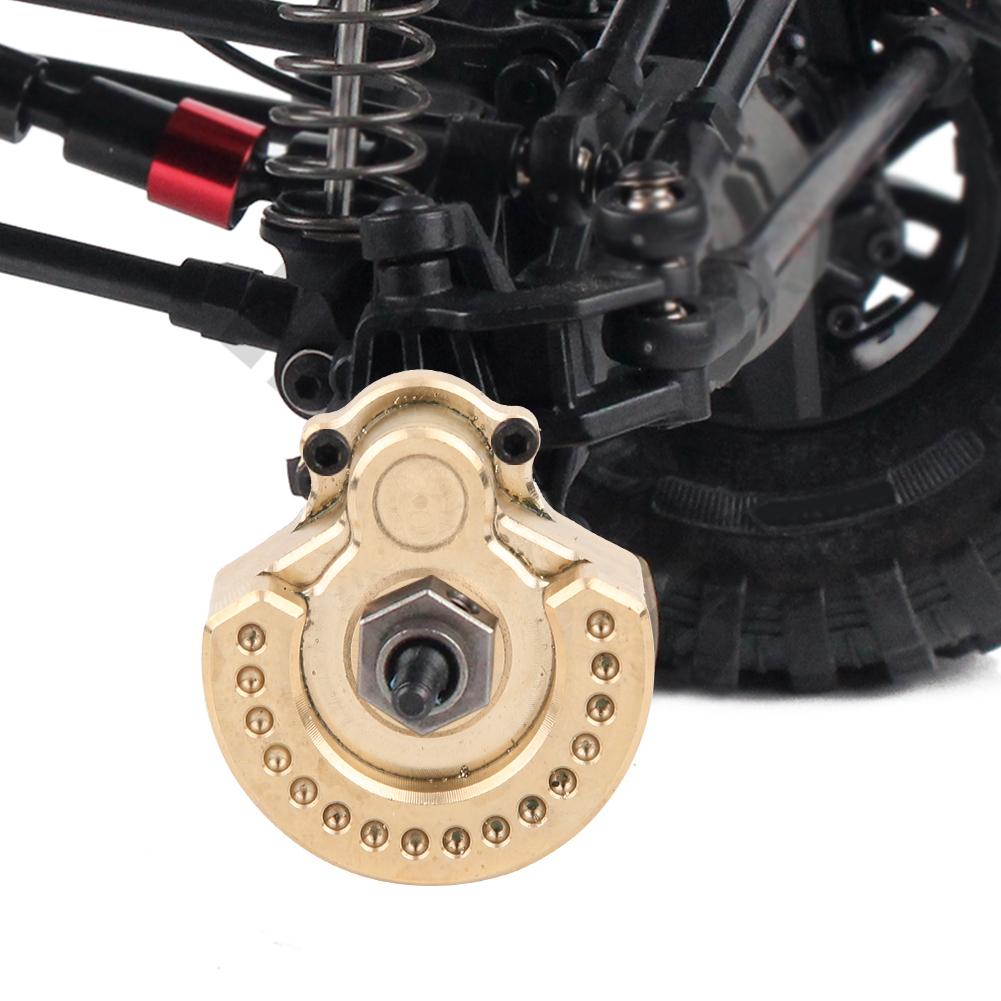 

1 Pair Front / Rear Brass Gear Box Cover Counterweight Balancing Weight for 1/10 TRAXXAS TRX4