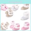 Versatile Baby Girl Boy Snow Boots Winter Booties For Newborn Crib Shoes 0-18m