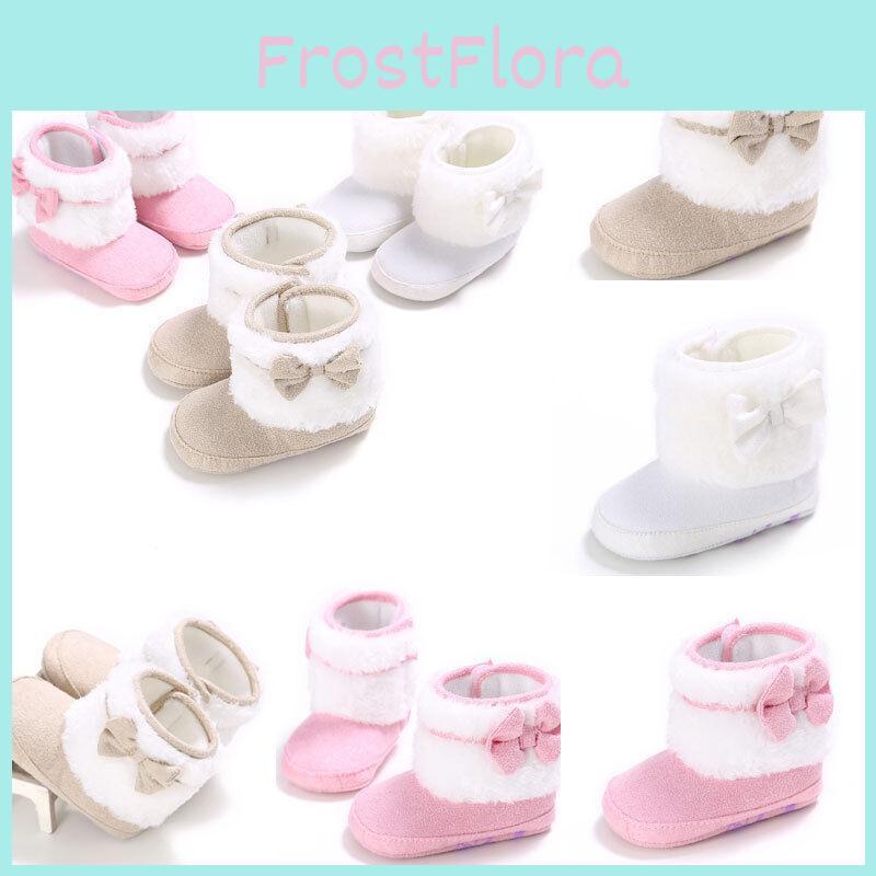Versatile Baby Girl Boy Snow Boots Winter Booties For Newborn Crib Shoes 0-18m