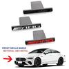 Bilhætte Frontgrill Emblemlogo Klistermærke Mærke til Mercedes Benz AMG GLA GLC GLE GLS GT C E G Klasse W177 W210 W211 E53 G63 GT