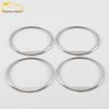 Compatible with 18 Song car audio models, this bright ring decorative frame and stainless steel speaker cover adds flair to your car's speakers.