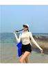 2025 Women's High-End Conservative Sports Swimsuit - Slimming & Sun Protective for Surfing